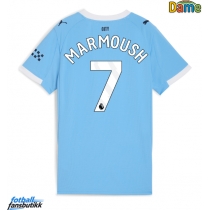 Manchester City Omar Marmoush #7 Hjemmedrakt Dame 2025-26 Kortermet